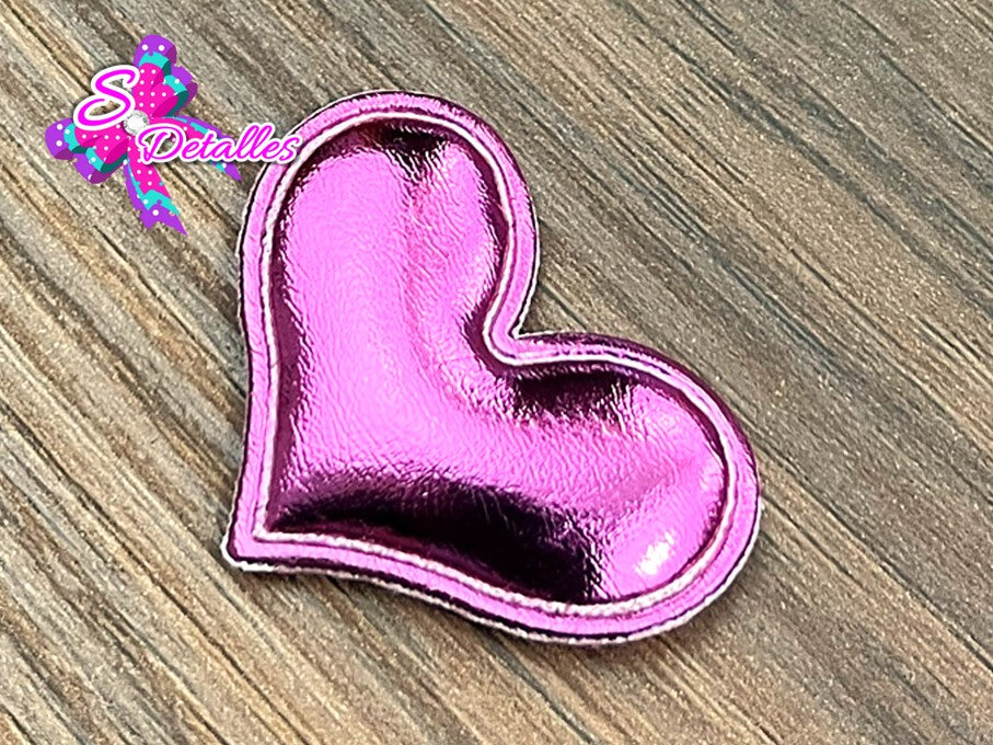 CMS30170 - Vinil de 4cm x 4cm - Corazon Fucsia – SDetalles