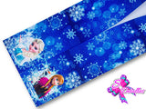 LBP07350 - Listón Estampado de 7,5 cm - Frozen (Tira de 80 cm)