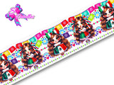 LBP07335 - Listón Estampado de 7,5 cm - Mexico (por metro)