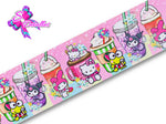 LBP07339 - Listón Impreso de 7,5 cm - Sanrio (por metro)