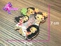 CMS10121 - Shaker de 5cm x 7cm - Moana