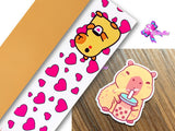 PXQ00010 - 1 Listón Estampado + 1 Listón Unicolor + 1 Resina para Moño