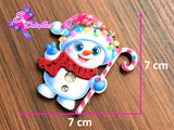 CMS40022 - Shaker de 7cm x 7cm - Navidad