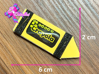 CMSI0016 - Shaker Importado de 6cm x 2cm - Crayola Azul