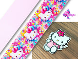 PXQ00310 - 1 Listón Estampado + 1 Listón Unicolor + 1 Resina para Moño