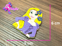 CMS10124 - Shaker de 5cm x 6cm - Rapunzel