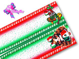 LBP07079 - Listón Estampado de 7,5 cm - Mexico (por Tira)