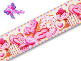 LBP07366 - Listón Impreso de 7,5 cm - Golosinas (por metro)
