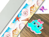 PXQ00316 - 1 Listón Estampado + 1 Listón Unicolor + 1 Resina para Moño