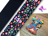 PAQ01116 - 1 Listón Estampado + 1 Listón Unicolor + 1 Shaker Grande para Moño