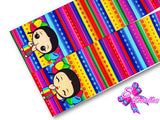 LBP07188 - Listón Estampado de 7,5 cm - Mexico (Tira de 88 cm)