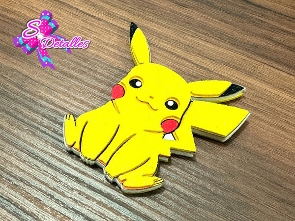 CMS10127 - Shaker de 7cm x 7cm - Pikachu