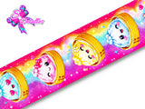 LBP07432 - Listón Estampado de 7,5 cm - Dumplings (por metro)