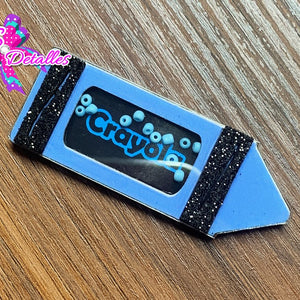 CMSI0014 - Shaker Importado de 6cm x 2cm - Crayola Azul