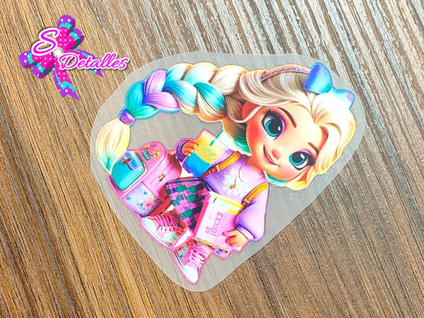 PDTF0031 - Planchable DTF de 6cm x 7cm - Frozen Clases