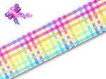 LBP07166 - Listón Estampado de 7,5 cm - Formas (por metro)