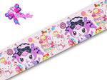 LBP06082 - Listón Impreso de 5,0 cm - Kuromi (por metro)