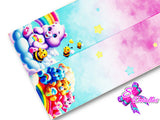 LBP07251 - Listón Estampado de 7,5 cm - Ositos (Tira de 90 cm)
