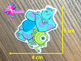 CM00171 - Resina de 4cm x 5cm - Monster Inc