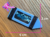 CMSI0014 - Shaker Importado de 6cm x 2cm - Crayola Azul