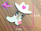 CMS10181 - Shaker de 7cm x 6cm - Botas Vaqueras
