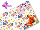 LBP07224 - Listón Estampado de 7,5 cm - Zootopia (por Tira)