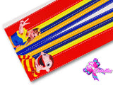 LBP07306 - Listón Estampado de 7,5 cm - Bely y beto (Tira de 89 cm)