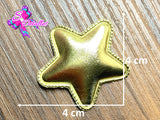 CMS30247 - Vinil de 4cm x 4cm - Estrella Dorada