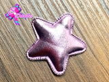 CMS30248 - Vinil de 4cm x 4cm - Estrella Rosada