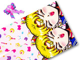 LBP07260 - Listón Estampado de 7,5 cm - Sailor Moon (por Tira)