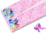 LBP07009 - Listón Estampado de 7,5 cm - Bluey (Tira de 81 cm)