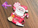 CMS40024 - Shaker de 7cm x 7cm - Navidad