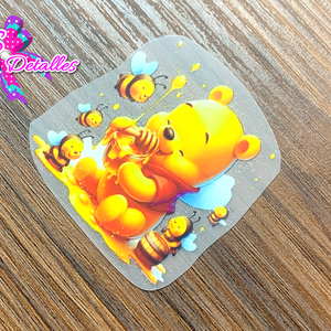 PDTF0007 - Planchable DTF de 5cm x 5cm - Winnie Pooh