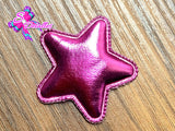 CMS30251 - Vinil de 4cm x 4cm - Estrella Fucsia