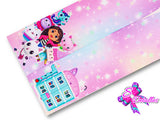 LBP07167 - Listón Estampado de 7,5 cm - La casa de gabby (Tira de 81 cm)