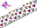 LBP06063 - Listón Impreso de 5,0 cm - Corazon (por metro)