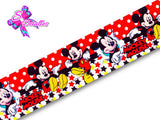 LBP06019 - Listón Estampado de 5,0 cm - Mickey (por metro)