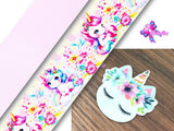 PXQ00545 - 1 Listón Estampado + 1 Listón Unicolor + 1 Resina para Moño