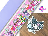 PXQ00146 - 1 Listón Estampado + 1 Listón Unicolor + 1 Resina para Moño
