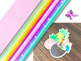 PXQ00546 - 1 Listón Estampado + 1 Listón Unicolor + 1 Resina para Moño