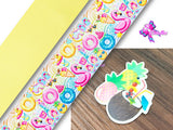 PXQ00548 - 1 Listón Estampado + 1 Listón Unicolor + 1 Resina para Moño