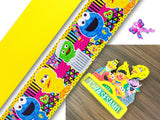 PAQ01148 - 1 Listón Estampado + 1 Listón Unicolor + 1 Shaker Grande para Moño