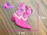 CMS10182 - Shaker de 7cm x 7cm - Botas Vaqueras