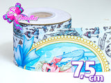 LBP07247 - Listón Estampado de 7,5 cm - Frozen (Tira de 90 cm)