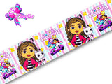LBP06137 - Listón Estampado de 5,0 cm - Gabby (por metro)