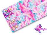 LBP07368 - Listón Estampado de 7,5 cm - Ositos (Tira de 81 cm)