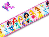LBP06056 - Listón Estampado de 5,0 cm - Princesas (por metro)