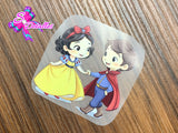 PDTF0085 - Planchable DTF de 7cm x 7cm - Blancanieves