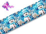 LBP27460 - Listón Estampado de 7,5 cm - Navidad (por metro)