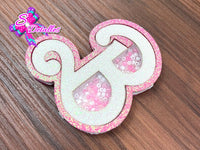 CMS10076 - Shaker de 7cm x 7cm - Barbie